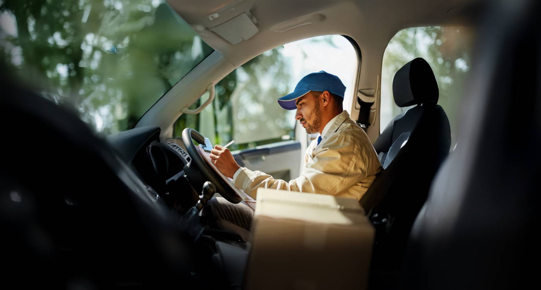 Business hero background